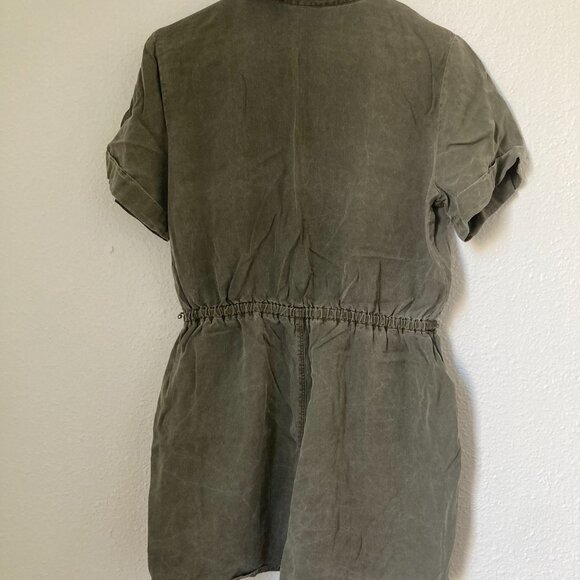 Express Khaki Green Romper - Picture 2 of 3